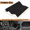 Black Suede Fabric Wrap for Car Interior, 17in x 70in