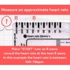 ECG 7 Step Ruler, ECG/EKG 7 Step Ruler Card for
