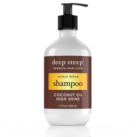 Deep Steep High Shine Coconut Oil Shampoo, 17 FZ