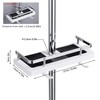Hoomtaook Shower Shelf Shower Caddy no Drilling Hanging Shower Shelves