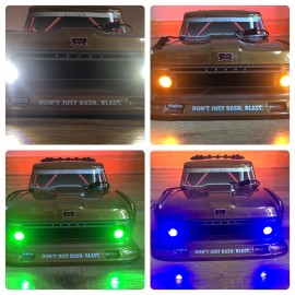 ARRMA INFRACTION Felony Senton LED HD 4 Light Kit Only Headlight Tail lights HID