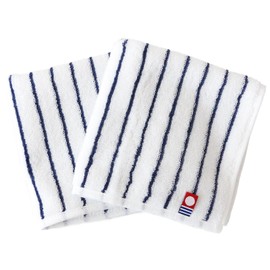 imaa Imabari Towel Handkerchief, Easy Carry Hand Towel, 100% Cotton, Made in Japan, Certified Quality, Colors: White, Count: 2