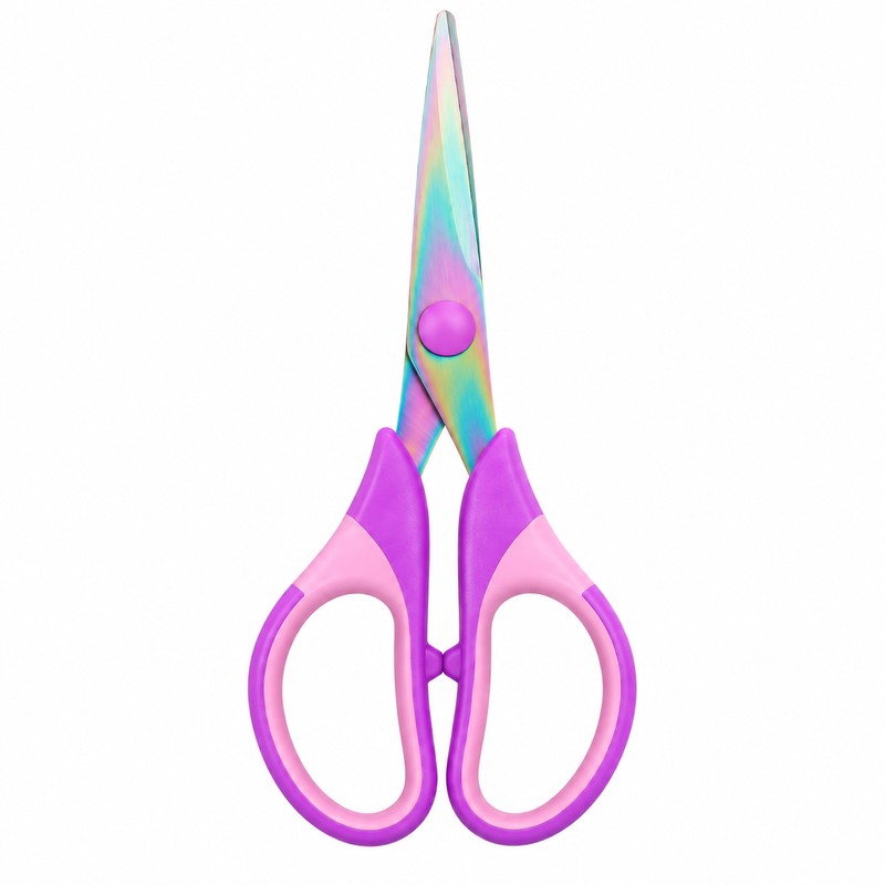 Titanium-Plated Craft Scissors for Sewing & DIY Projects – Versatile