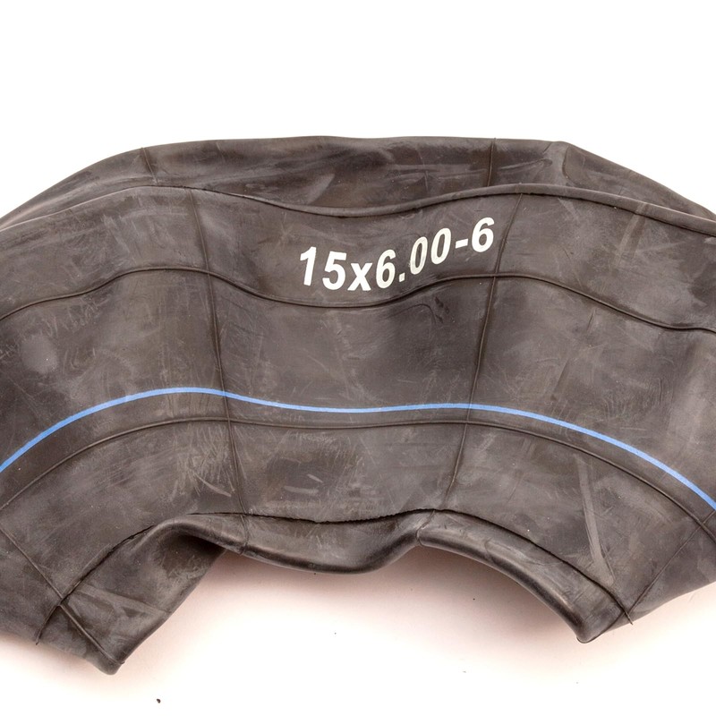 Pack Of 2 Inner Tubes Butyl Rubber Size 15x6.00-6 TR13