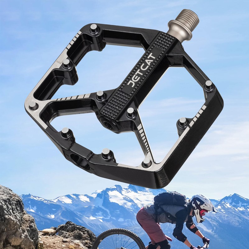 JETCAT Bike Pedals - Sport 112 Black