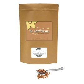 Be Still Farms Organic Soybeans (2lb) Raw Soy Beans are Organic Beans and Non GMO - aka Soya Bean - Crush into Soybean Powder- Easily Sprouting Soybeans- Bulk Soy Beans