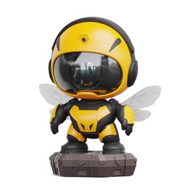 Irishom Star Projector, Bee Mecha Galaxy Night Light Atmosphere Lamp with Remote Control, 2 Timing Modes, Home Bedroom Party Ambient Lighting, Birthdays for Kids and Adults