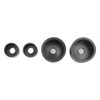 A Pillar Grab Handle Repair Kit Black Aluminum Replacement for