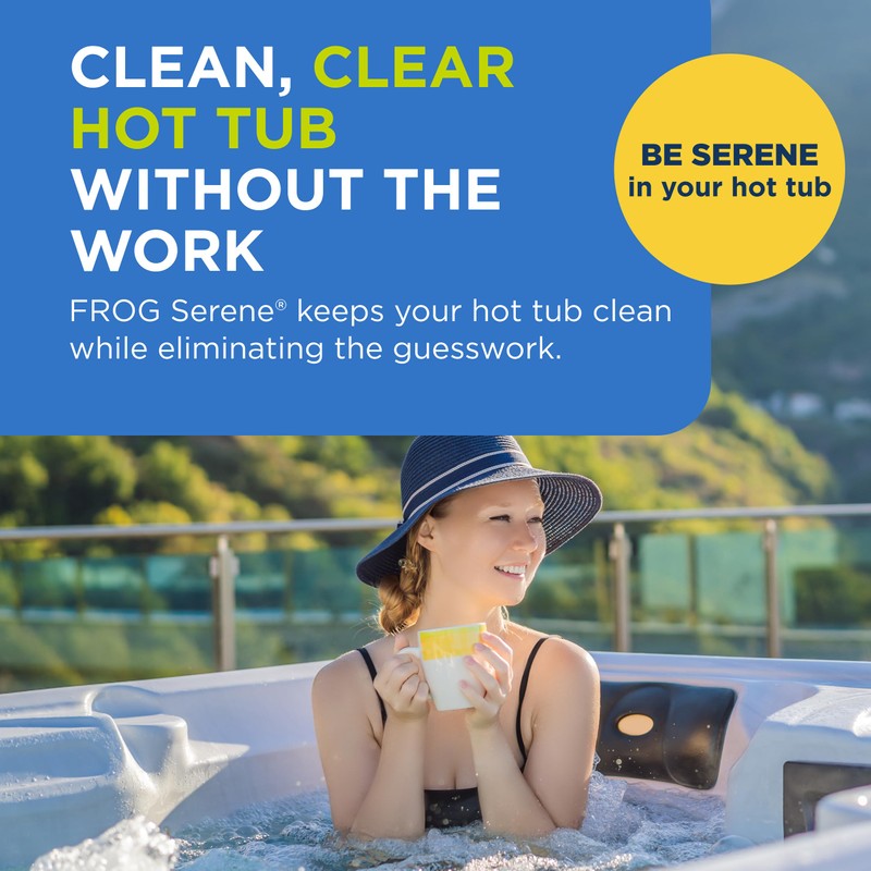 FROG Serene Floating System for Hot Tubs - Quick &