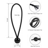Joneaz Ball Bungee 4 Inch Black Tie Down Cord 1