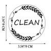 Clean and Dirty Magnet，Dishwasher Magnet Clean Dirty Sign Indicator，Reversible Dish