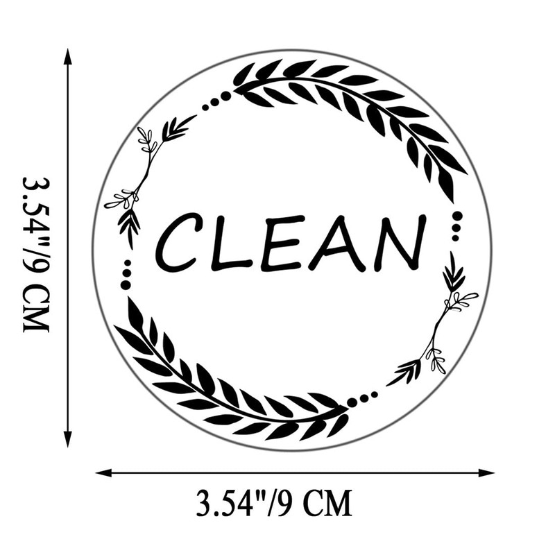 Clean and Dirty Magnet，Dishwasher Magnet Clean Dirty Sign Indicator，Reversible Dish