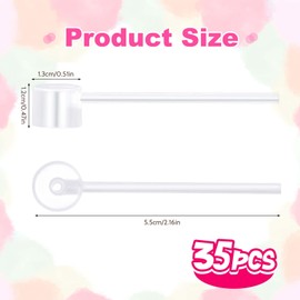 35 PCS Perfume Dispenser Pump, Cosmetic Dispenser Pump, Perfume Refill Pumps, Transfer Tool for Travel Refillable Perfumes Spray Bottle