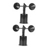 Abaodam 2pcs Wind Indicator Shell Durable Wind Anemometer Cover for