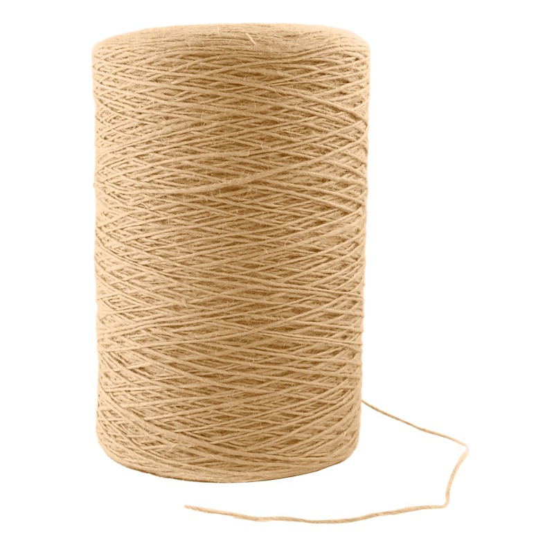 IMROPE 1.5mm x 2500 Feet Natural Jute Rope, Twine for
