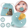 SWEETIE Rubber COLOR Pacifier Natural Rubber Pacifier Rounded 1 Count