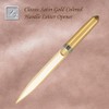 Classy Luxury Satin Gold Letter Opener