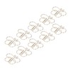 Okuyonic Animal Shape Paper Clips, Metallic Paper Clips, Golden Butterflies,