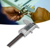 Vernier Caliper 0‑50mm Portable Mini Digital Wear Resistance Rust Industrial