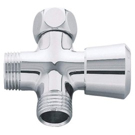 GROHE Shower Arm Diverter StarLight Chrome, 0.5