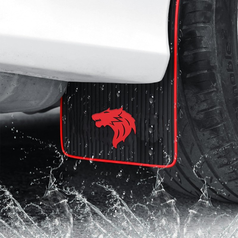 UpAuto Car Mud Flaps Screw and Clips Universal Rubber Mudguard