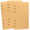 TSUKURIRO Craft B6 Bible Size Organizer, Refill, 6 Holes, Ring,