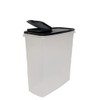 Tupperware Eidgenosse 2.8 Litres Black Transparent with Chute Storage Container
