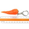 Food Sample Key Chains and Delicate and eating carrots 187ok