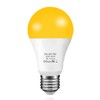 ProPOW Amber Yellow LED Light Bulb, 7W Dusk to Dawn