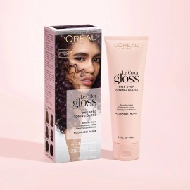 L'Oréal Paris L Oreal Paris Le Color Gloss Deep Plum Hair Coloring Agent Toning Gloss 4 Fl Oz