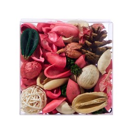 Pretysnow Potpourri Bags, Spring Rose Scent Dried Flowers, Potpourri Bowl Vase Filler Decorative, Home Decor Fragrance Sachet for Bathroom Living Room Office Car-7oz