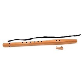 Native American Style G Flute, Cedar Beginner Flute Package with Book by Stellar Flutes. Stellar Basic G Flute (Flute Bag Not Included)
