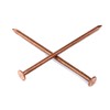 MY MIRONEY 10 Pack 3.4 Inch Copper Nails Solid Copper