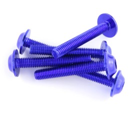 xitomer Complete Fairing Bolts Nut Aftermarket Fit For Yamaha YZF R125/R15/R1/R2 - Blue