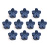HPNN-007 Hair Clip, Mini Flower, Navy, Small, Cute Bangs, Hair
