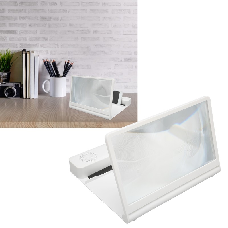 Phone Screen Magnifier 3D HD Magnifying Projector Screen Enlarger with