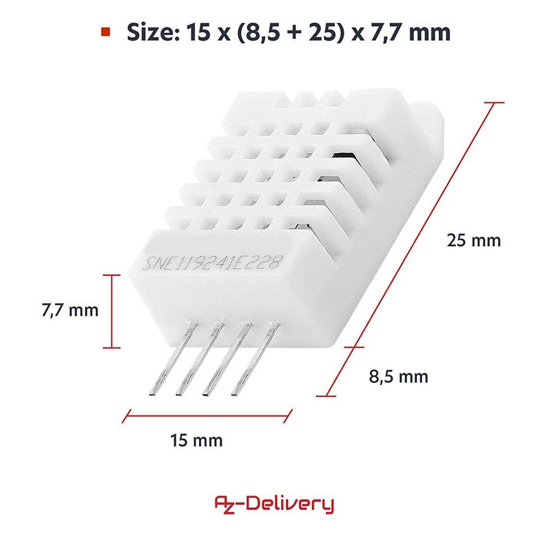 AZDelivery DHT22 AM2302 Temperature Sensor and Humidity Sensor Parent