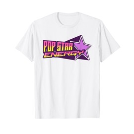 Pop Star Energy Retro 80s Music Aesthetic Vaporwave Vibes T-Shirt