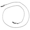 Pearl Z5470 Glasses Chain, Black, 27.6 inches (70 cm), Brass,
