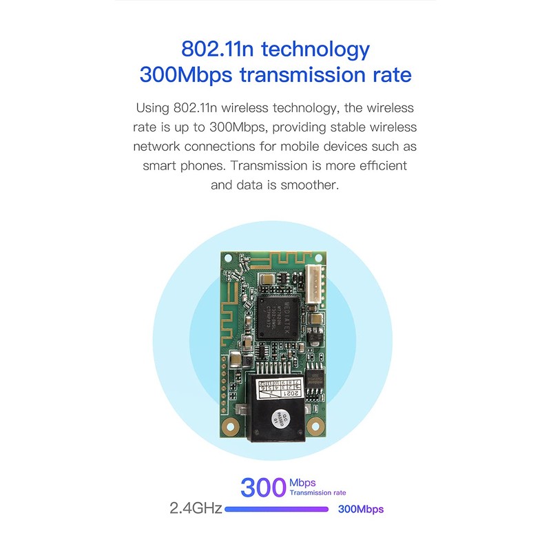 VONETS Wifi Module 2.4G Wifi Bridge Wireless Repeater Mini Router