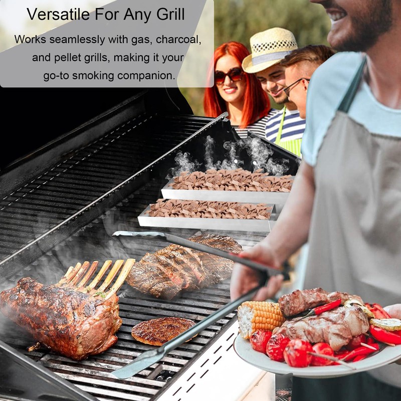 Plowo DCS Chip Wood Chip Smoker Tray