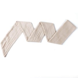 Multifunctional Fashionable Women's Long Skinny Thin Scarf Tie Neckerchief (Beige)