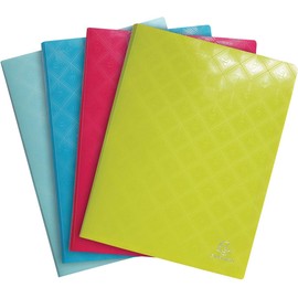 Exacompta - Ref 86240E - 1928 Collection - PP Display Book - 240 x 320mm in Size, Suitable for Displaying A4 Documents, 40 Pockets, 80 Viewing Pages - (Pack of 12),Blue,Green,Turquoise