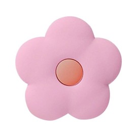 Pink Daisy Flower Phone Grip Holder, Collapsible Expandable Silicone Phone Grip, Cute 2D Phone Back Holder Grip, Cell Phone Grip for Smartphone Tablet Cell Phone Accessories Grip, Cell Phone Grips