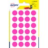 Avery 168 dots Diam 15mm Pink