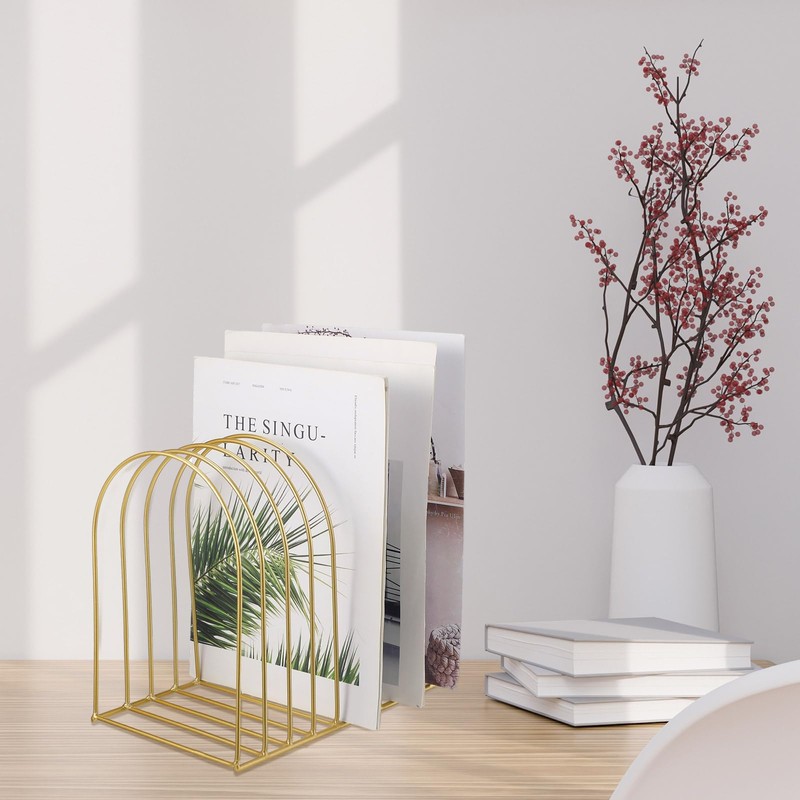 Kosiz 2 Sets Wire File Organizer for Desk 9 Slots