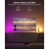 Bonsery Bedside Lamp Touch Dimmable Round with Remote Control, LED