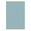 HMBIRD Color Label, Blue, 0.3 inches (8 mm), 260 Pieces