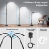 LED Floor Lamp, 18W/2000LM Bright Reading Floor Lamp for Office