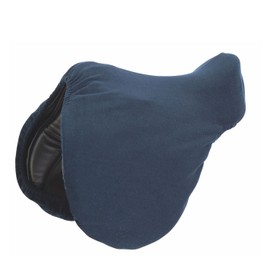 Shires Fleece Saddle Cover Navy 17-18in